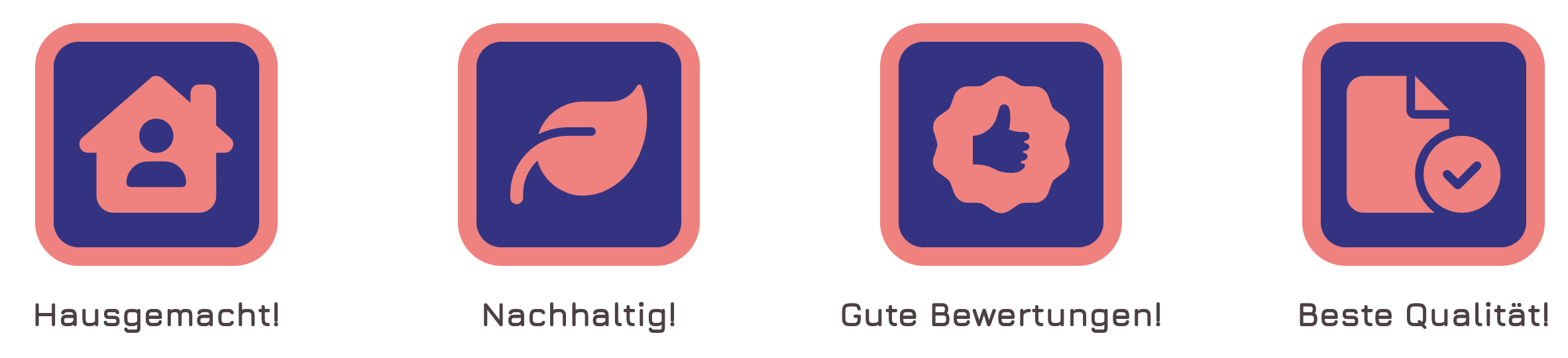 Beispiel für Symbole für USPs