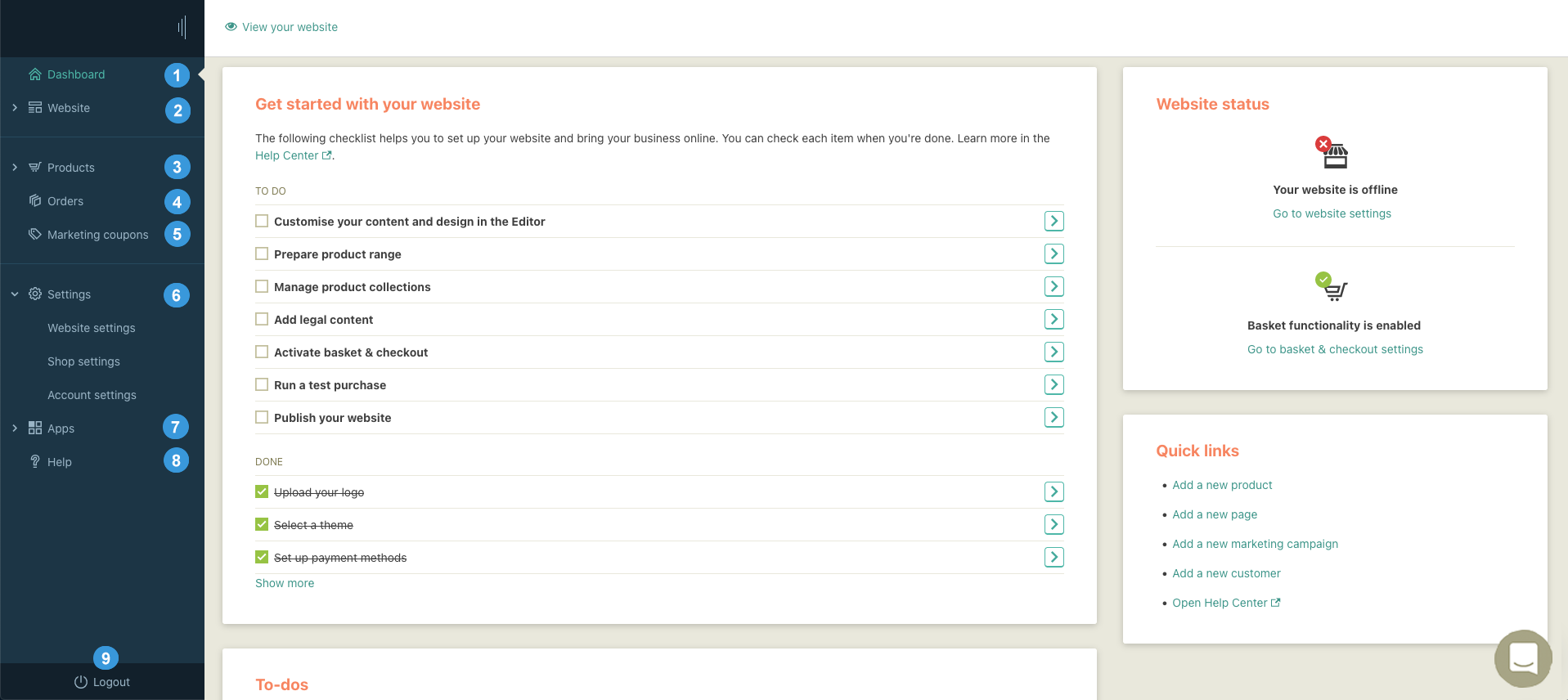Get to know your cockpit – Help Center